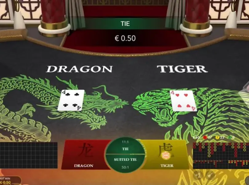 Casino Dragon Tiger First Person đẳng cấp châu âu tại Shbet Com