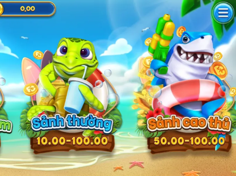 Chế độ chơi độc đáo của game bắn cá Fierce Fishing Shbet Com