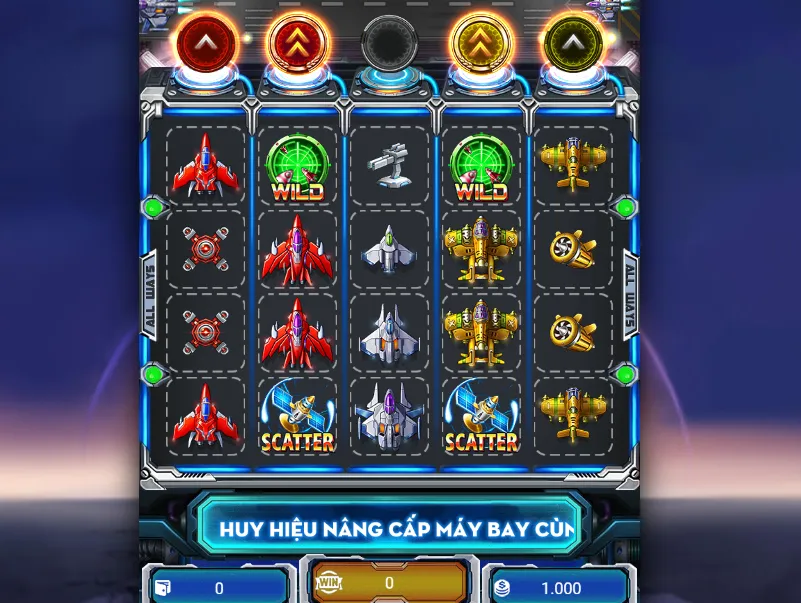 Lựa chọn máy bay siêu đỉnh tại Slot Chiến Cơ Siêu Hạng